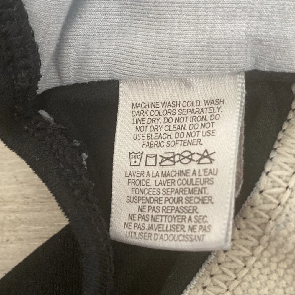 The North Face size medium black sports bra